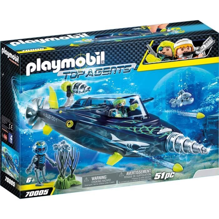 PLAYMOBIL 70005 - Top Agents - Équipe