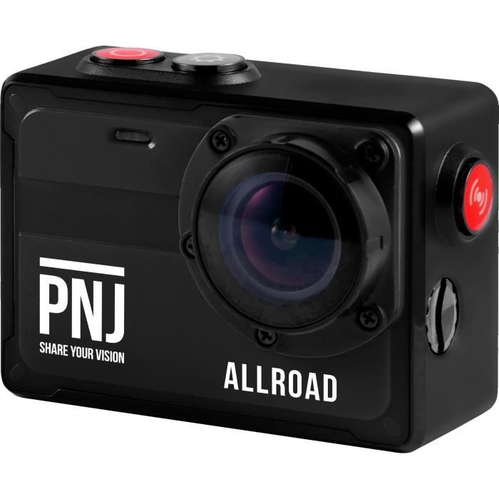 PNJ - Caméra de sport ALLROAD - résolution 4K - Caméra étanche ultra résistante (CAM-ALLROAD)
