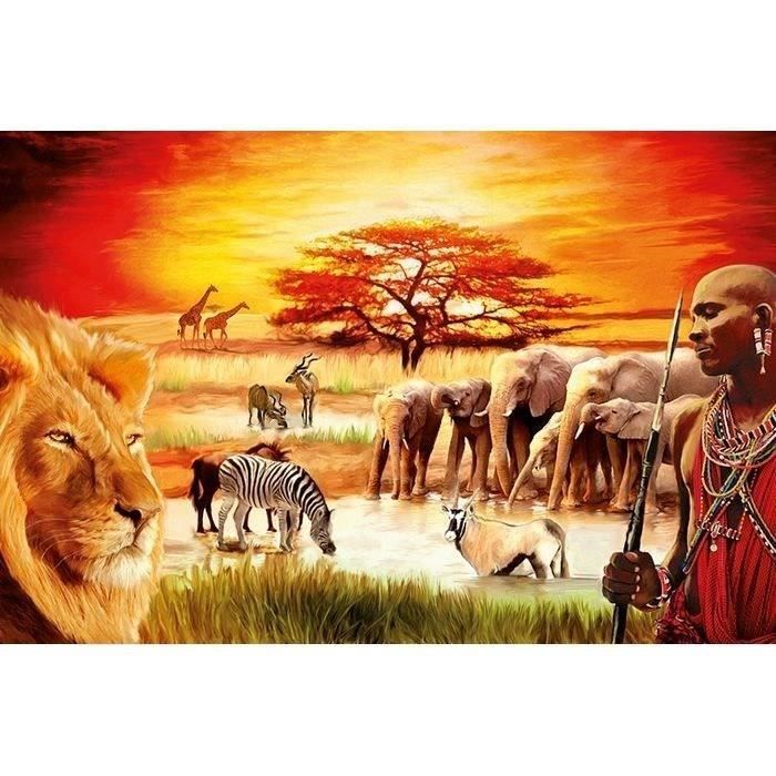 Puzzle 3000 pièces - La fierté du Massaï - Ravensburger - Puzzle adultes - Dès 14 ans