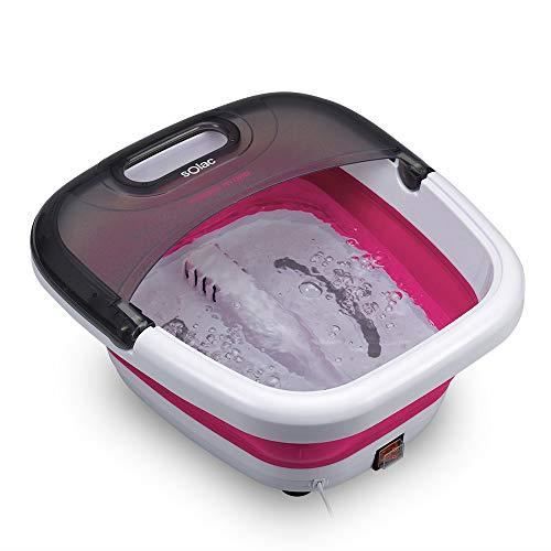 SOLAC ME7756 Therma Hydro 1266728030-Aspirateurs balais, Plastic, Blanc et Fuchsia S90600500