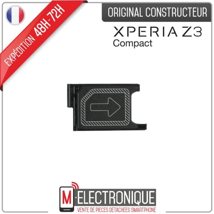 Tiroir carte nano SIM Original Sony Xperia Z3 Compact D5803