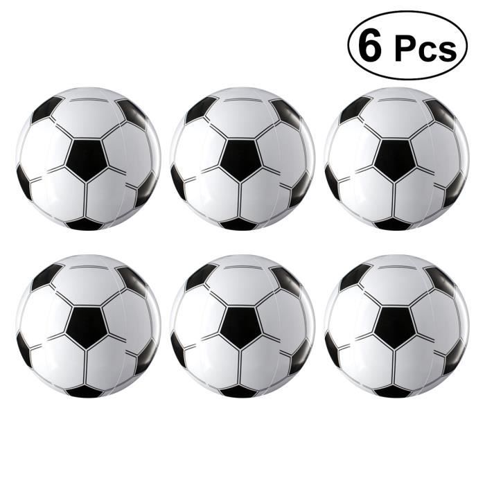 6 pcs Ballons De Football Gonflables Party Favors PVC Ballon Décor Jouets pour Bar Shopping MEDECINE BALL - BALLON DE MUSCULATION