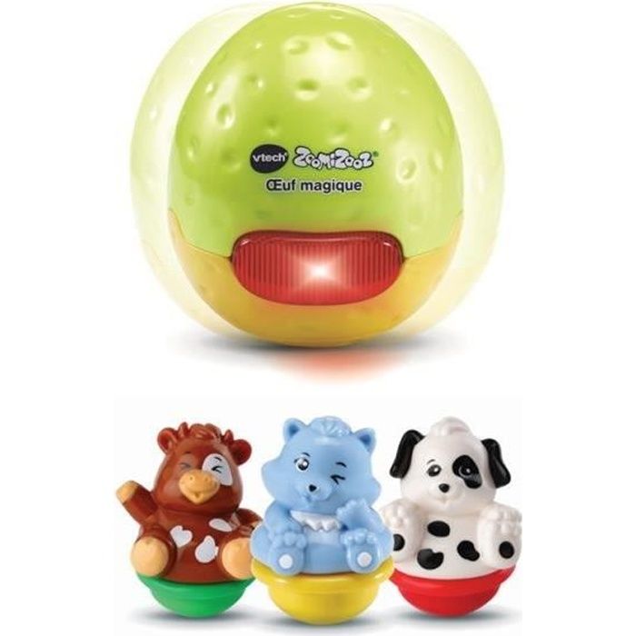 VTECH - 525705 - Zoomizooz - Œuf Magique (+ 3 animaux)