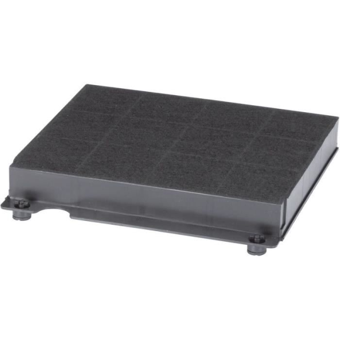 Filtre à charbon antiodeurs compatible Wpro Type 15 - 225 x 210 x 30 mm - 300g/m² CHF15/1