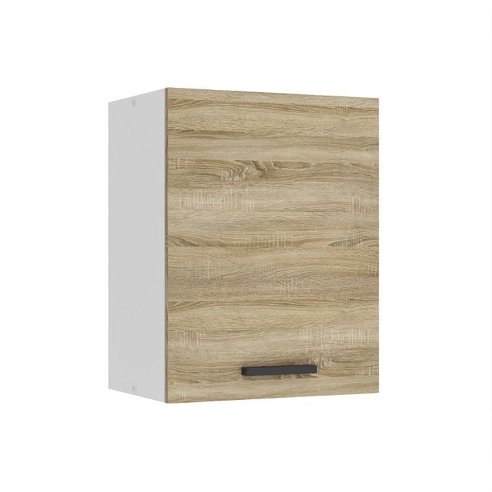 Meuble haut cuisine - BELINI - SG45 - Mural - Chêne sonoma - 1 porte - 58 cm