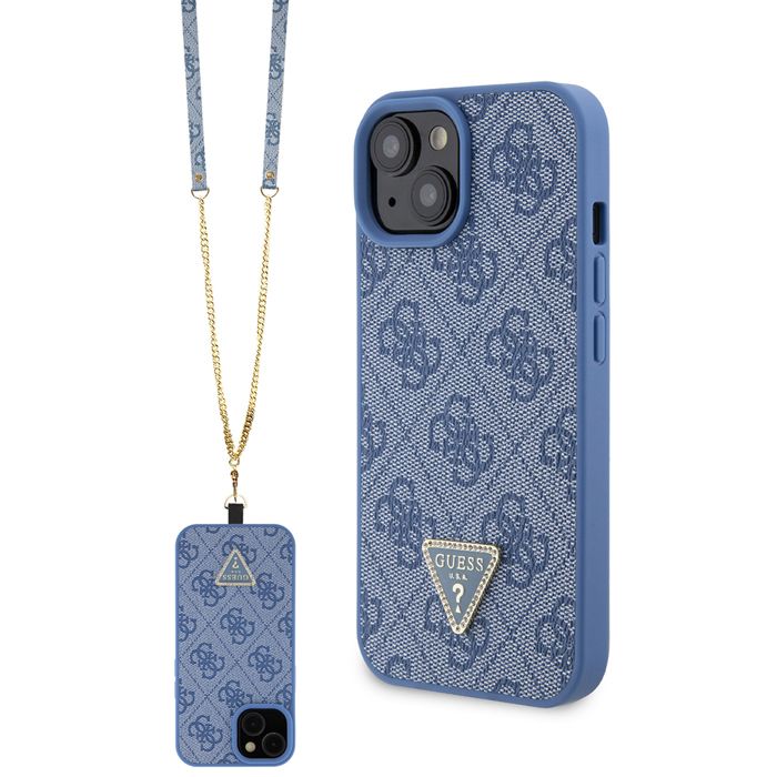 Guess Crossbody 4G Metal Logo Coque iPhone 15 - vue 2