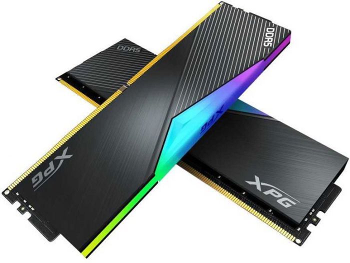 Mémoire RAM – Adata – AX5U6000C3032G-DCLARBK – DDR5 64GB – 6000MHz – RGB LED