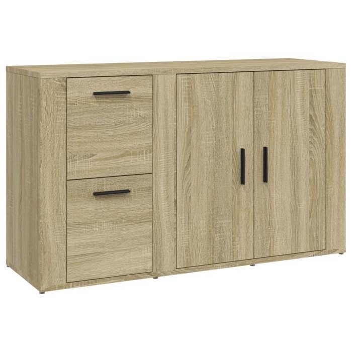 Buffet bahut enfilade Chêne sonoma 100x33x595 cm Bois dingénierie J606