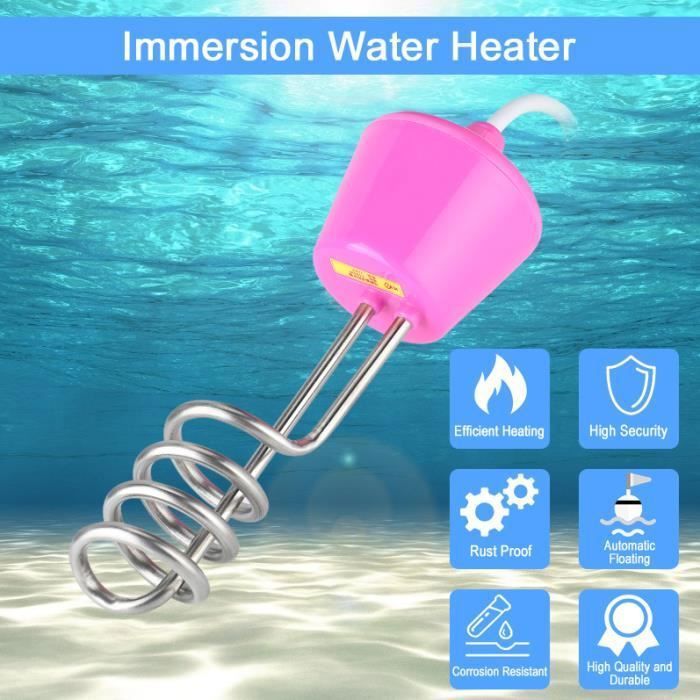 ChauffeEau Immersion 3000W Rapide & Sécurisé Résistant en PC/Acier — free download