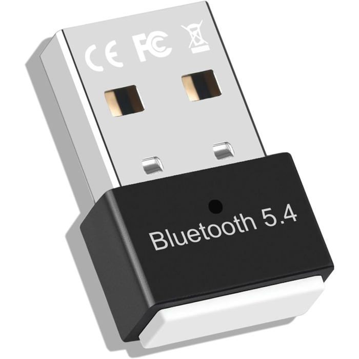 Dongle Bluetooth Pour Pc Dongle Bluetooth 5.4 Clé Usb Pour Pc Adaptateur Faible Latence Pour Casque Clavier Souris Manette De Jeu Enceinte Écouteurs T[J7] - Informatique Manette Bluetooth