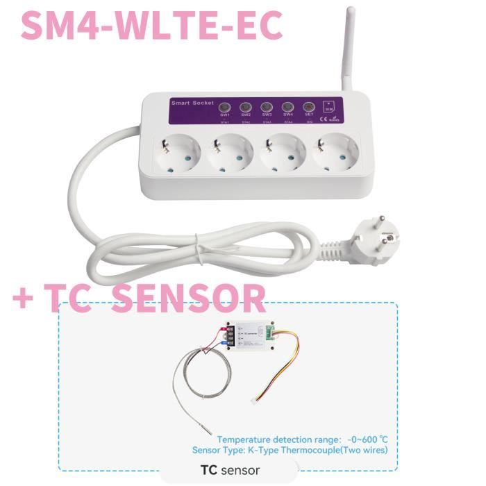 Tc Sensor 84 Add TC sensor -Prise de courant intelligente avec capteur de ...