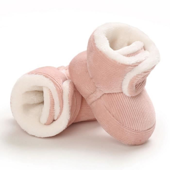 Couleur QP taille 0 6 mois Chaussures d hiver Super chaudes pour