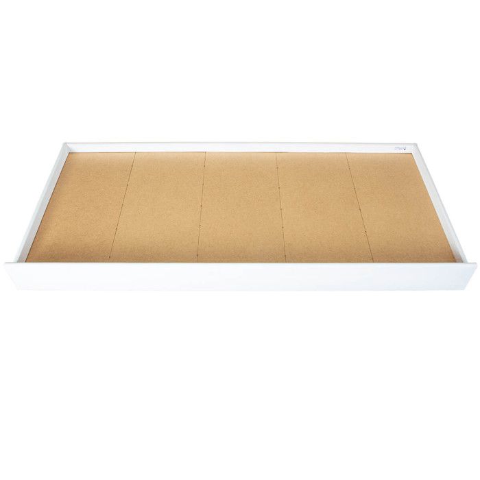 Siberia - Tiroir de Lit 200 cm Vernis Blanc