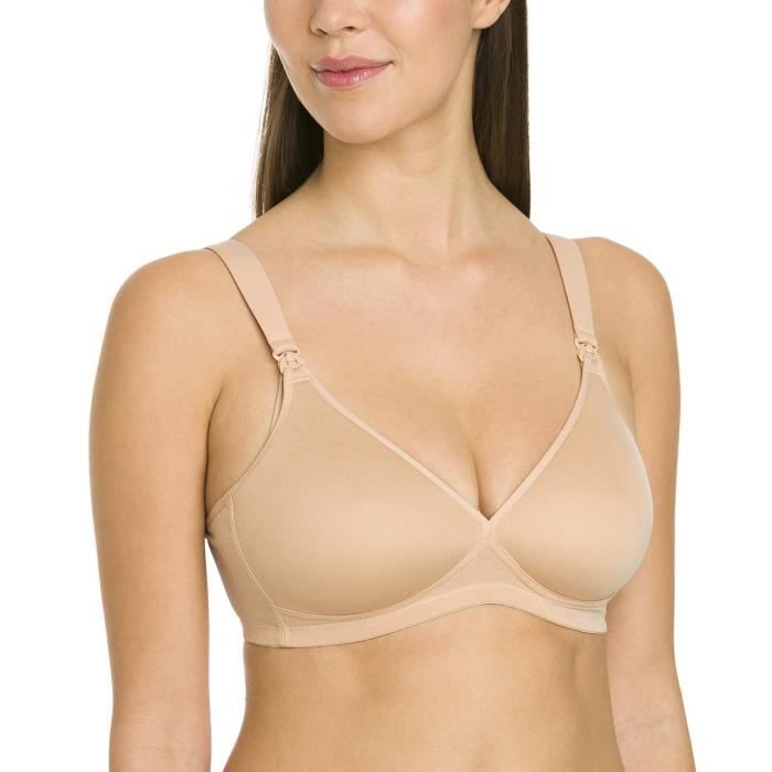 Soutien-Gorge Allaitement Anita Miss 5070 - Sans Armature - Bonnets Respirants - Clip Une Main