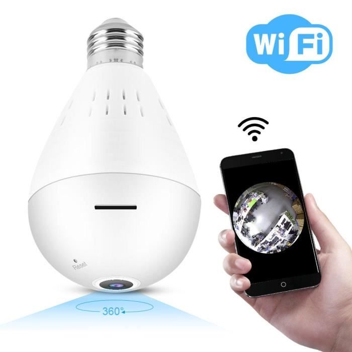 Ampoule Caméra De Sécurité Wifi - Camody
