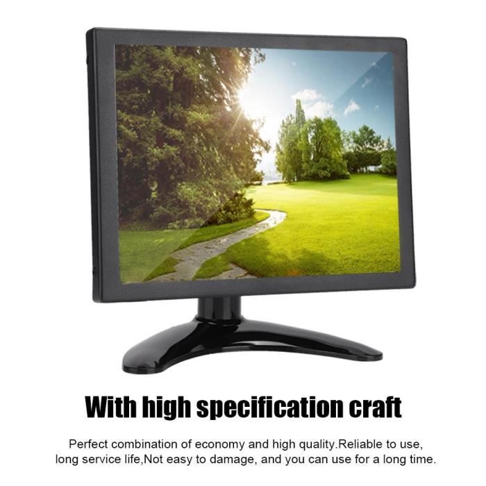 Vente Ecran PC 8in 4: 3 1024x768 écran tactile à résistance HDMI / VGA / BNC / AV moniteur industriel (100-240V) (EU) pas cher Vente Ecran PC 8in 4: 3 1024x768 écran tactile à résistance HDMI / VGA / BNC / AV moniteur industriel (100-240V) (EU) pas cher