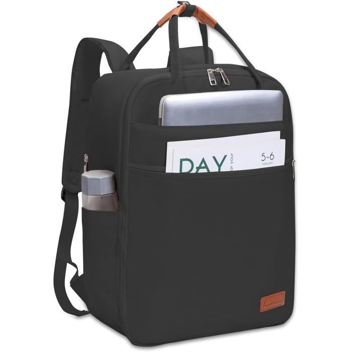 Sac à Dos Cabine COOLIFE 40x20x25 Cm - Compatible Ryanair, 20L, Ordinateur 13.3", Imperméable, Sangle Compression