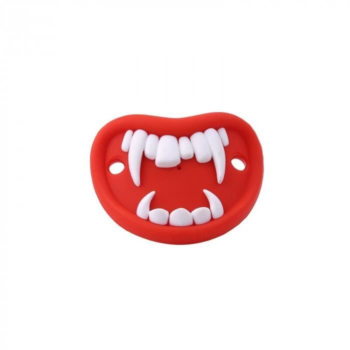 Version Rouge Vampire Bebe Naissances Silicone Sucette Clips Infantile Factice Blague Enfant En Bas Age Pacy Orthodontique Drole Cdiscount Puericulture Eveil Bebe