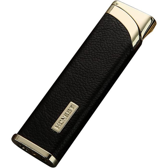 Gaz Butane Briquet Tempete AllumeFlamme réglable BriquetsJet Flamme BriquetCadeau d