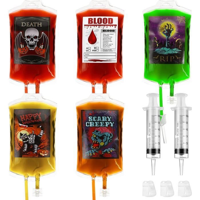 Décorations Halloween Effrayantes - Autocollants PVC Fenêtre Et Porte Avec Empreintes Sanglantes Réutilisables