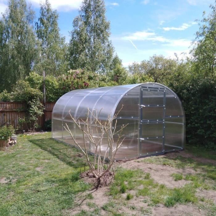 Greenhouse BALTIC LT 3x4m with 6mm polycarbonate coating Cdiscount Jardin