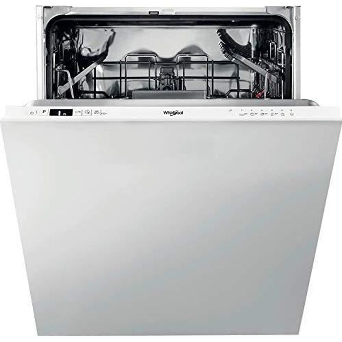 Whirlpool WI 5020 Lave-vaisselle escamotable total de 60 cm, 14 couverts, classe A++