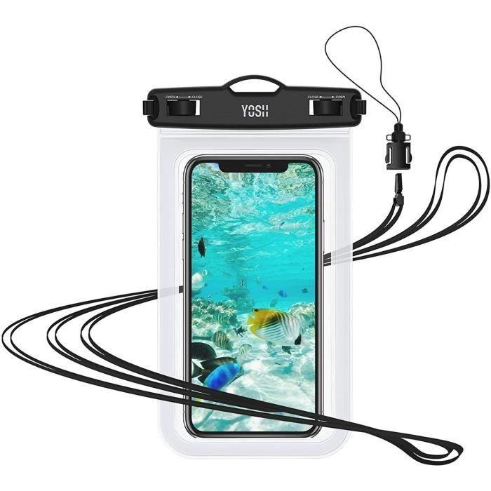 Pochette Etanche Smartphone IPX8 Pochette Telephone Etanche Housse Etanche Smartphone Universel pour iPhone 11 X XR XS 8 7 6s Plu Cdiscount Sport