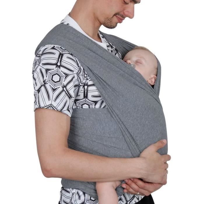 Lictin Porte BéBé - Echarpe de Portage Bebe Elastiques, Echarpe Porte-Bébé  Extensible Tout-en-un Convient aux Nouveau-nés et Les Enf - Cdiscount  Puériculture & Eveil bébé