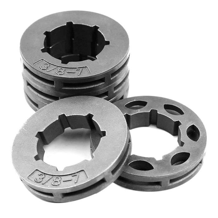 2 Pignons De Chaîne 6 Dents 3/8 Pouces Pour Tronçonneuse Makita - Réf. OE 221526-1 - Compatible DUC256, DUC353, XCU03 - 2