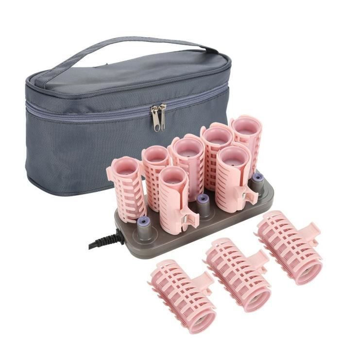 ARAMOX bigoudi chauffant électrique 10 pièces professionnel électrique chauffant rouleau curling rouleau tube de cheveux mise à
