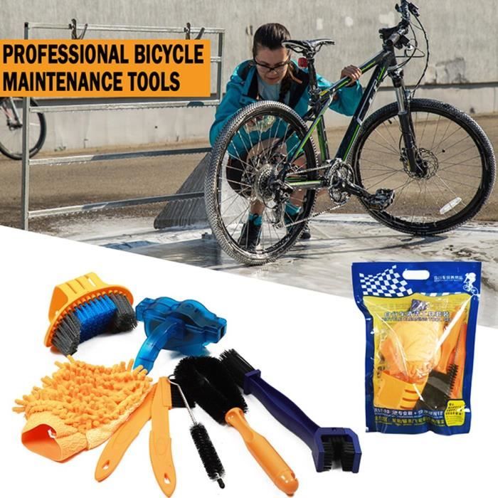 Kit d'outils de réparation de vélo de montagne Chaîne de vélo / support /