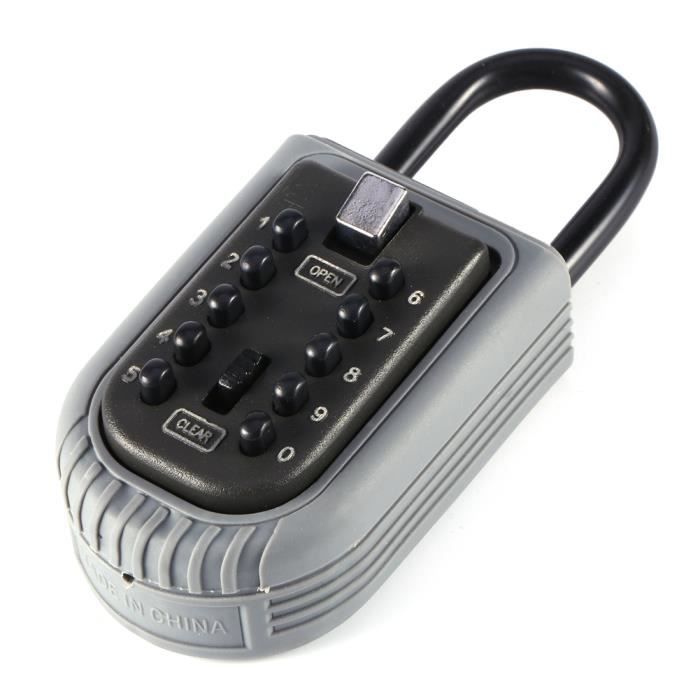 ARREGUI KEEPER SEG021 Boîte à clés extérieur pour voiture, Coffre de  sécurité pour clés, combinaison à code, Boitier à clé cadenas et anse  d'attache