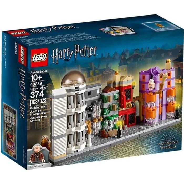 Jeux de construction LEGO - Harry Potter - Diagon Alley - 374 pièces - 1 figurine