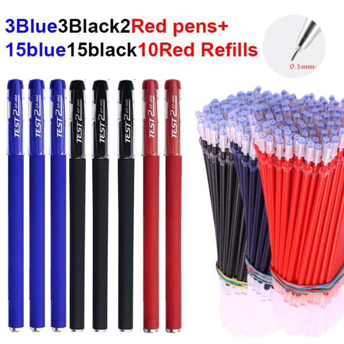 Stylos Gel Effaçables Avec Gomme Intégrée - Lot De 4, Pointe 0,7 Mm, Encre Thermosensible, Thèmes Animaux Mignons