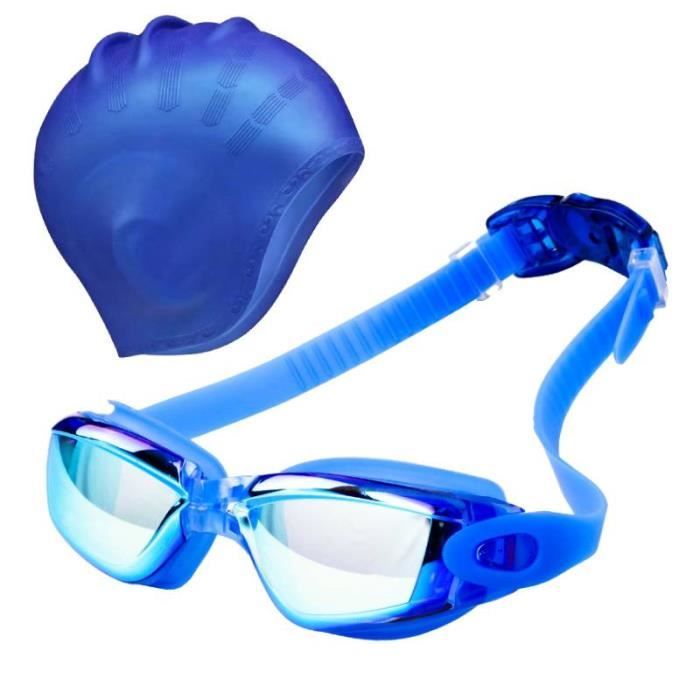 2 Bonnets De Bain En Silicone Avec Protection Oreilles - Imperméables, élastiques - Pour Piscine, Natation - Hommes, Femmes, Enfants