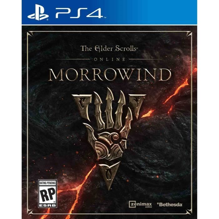 Jeu de rôle - The Elder Scrolls - Morrowind (PS4) - Edition Standard - En boîte - Jeunes adultes - MMO