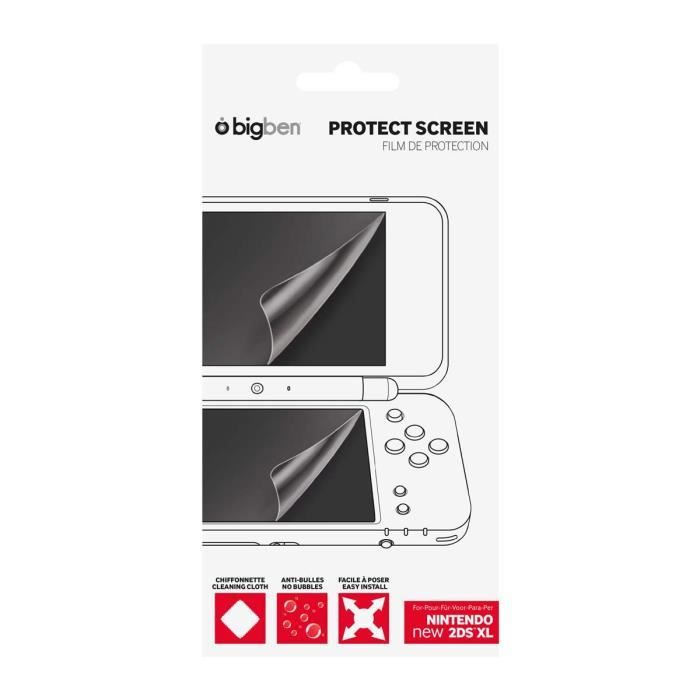 Bigben Interactive N2DSXLPROTECTKIT accessoire de console de jeux Protecteur d'écran Neuf - vue 2