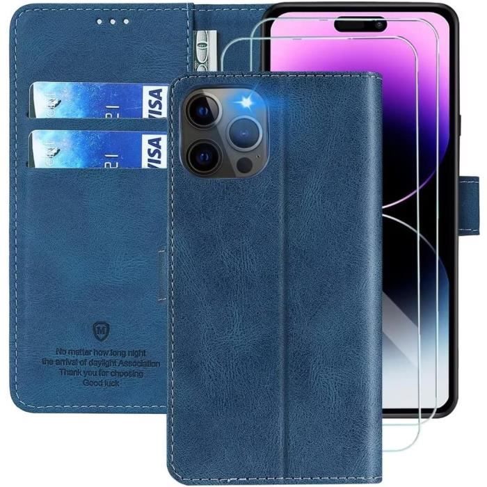 Étui Pour De Téléphone Iphone 17 Pro Max Magnétique Couverture De Fentes Pour Cartes Portefeuille Flip Folio Bicelle GANGXUN Marron - Coque Et étui Téléphone Mobile - Achat & Prix