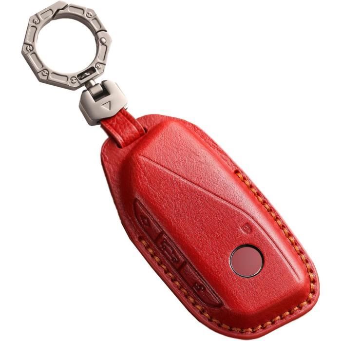 TBU Car® Housse De Protection Clé Compatible Avec Smart - Coque Cover Housse étui En Silicone - Rose