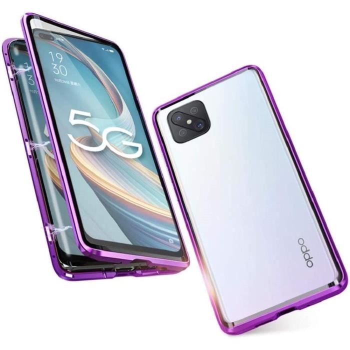 Coque Protection Oppo Reno 14 F + Verre Trempé | Antichoc, Matériau Hybride PC+TPU, Léger Et Fin - 6