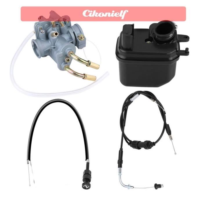 Câble D'accélérateur Pour Yamaha PW50 (1981-2009) - Remplacement En Acier Et PVC, Longueur ~94 Cm - 8