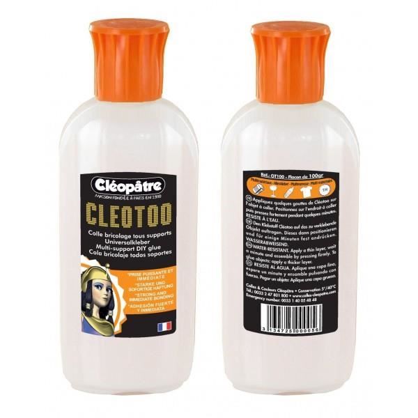 Colle forte CléoToo - 100 g (matériaux non pore…