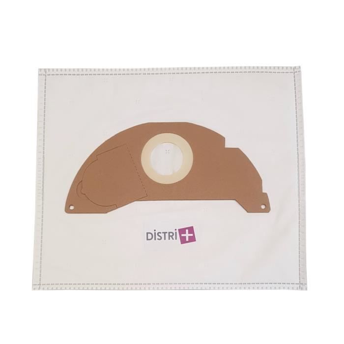Sacs Aspirateur Papier X5 - Compatible Aquavac/Goblin PLUS 1000, PRO 200, Titan VAC350… - Diamètre 63 Mm
