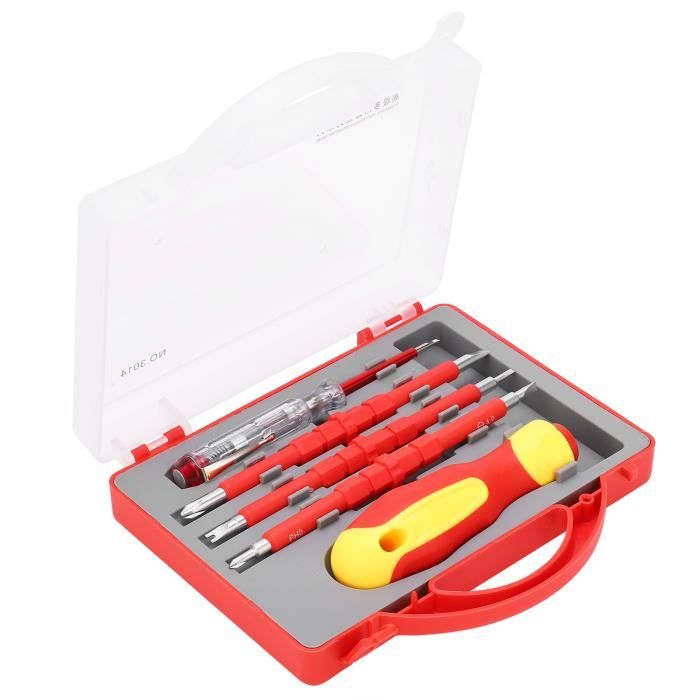 Kit De Tournevis Pliants 8-en-1 Pour Bricolage - Portables Et Robustes, Idéal Pour La Maison Et La Voiture