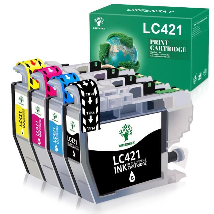 LC421XL LC-421 Cartucce, Alta Capacità, 500 Pagine Compatibili - Foto 10