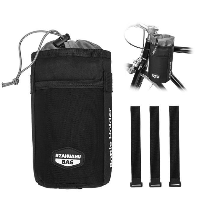 Porte-Bidon Vélo - JINZDASU - Noir - Support de Bidon de Vélo pour VTT, Poussettes et Fauteuil Roulant