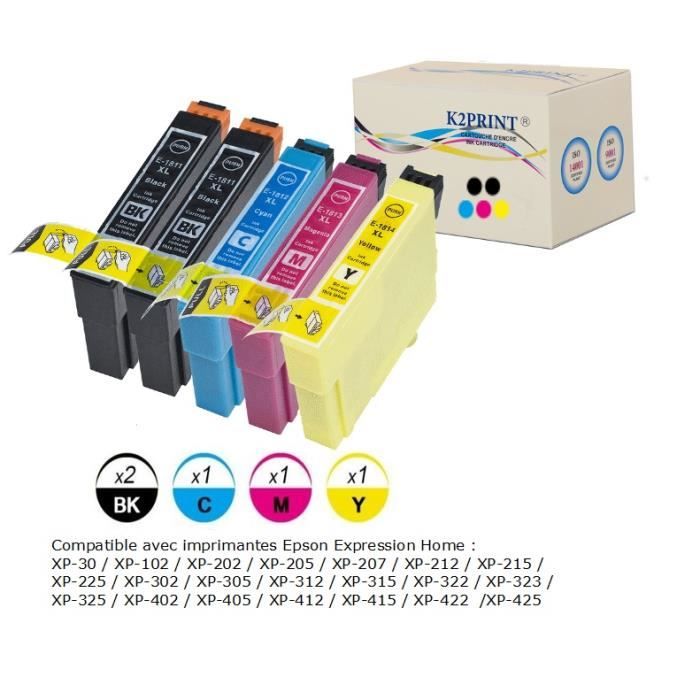 Cartouche Encre Compatible Epson Xp 305 Cdiscount Informatique