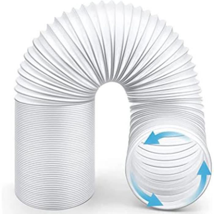 Tuyau dvacuation dair en PVC flexible Diamtre 150 mm longueur 2 m Pour  climatisation sche-linge hotte - Cdiscount Bricolage