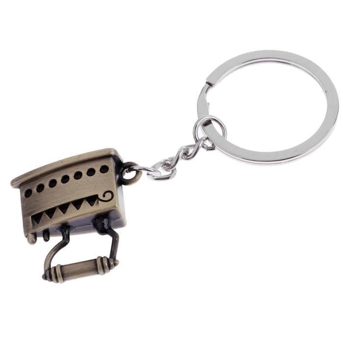 Porte-clés voiture Forme de en métal Porte décoratif Keychain couleur  aléatoire Livraison - Cdiscount Bagagerie - Maroquinerie