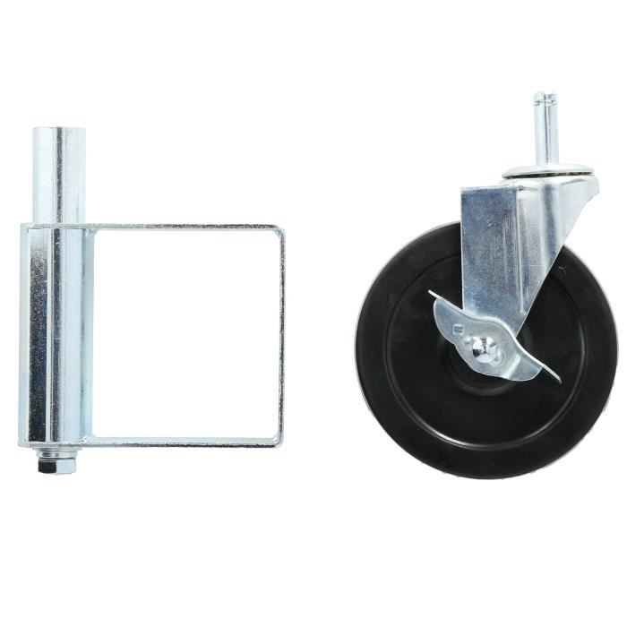 Roulette De Porte à Ressort 100 Mm - Capacité 220 Lb, Montage Universel Pour Portes